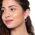 Load image into Gallery viewer, Rose Gold Hoop Earrings Unigem