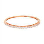 Load image into Gallery viewer, Rose Gold White Bead Bracelet Unigem
